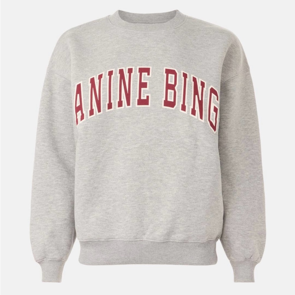 Anine Bing Gray Spencer Sweater